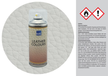 Nachkaufartikel Lederspray in RAL 9018 Papyrusweiss