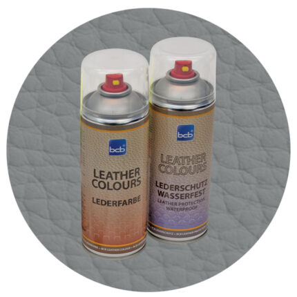 Lederfarbe mit TopClear in RAL 9023 Perldunkelgrau