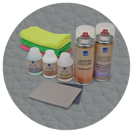 Lederreparaturset in RAL 9023 Perldunkelgrau