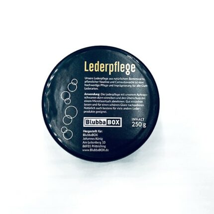 Lederpflege aus Bienenwachs BlubbaBOX