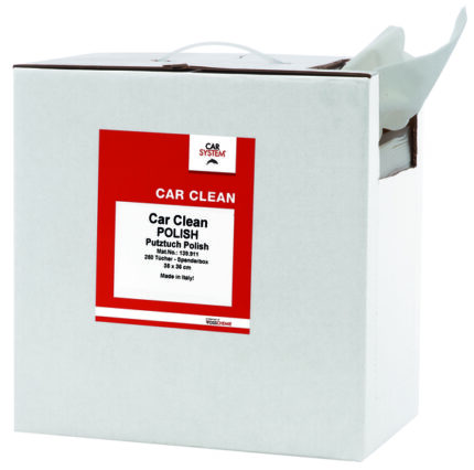 Poliertücher Car Clean Polish 1 Box / 250 Blätter.