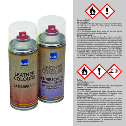 Lederspray mit TopClear für BMW sattelbraun hell (dakota)