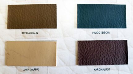 Farbmuster für Audi beige (valcona)
