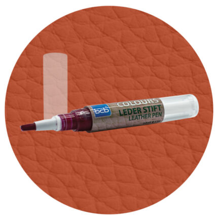 Lederstift in RAL 8023 Orangebraun