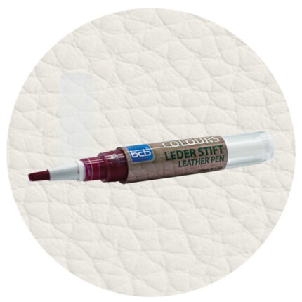 Lederstift in RAL 9002 Grauweiss