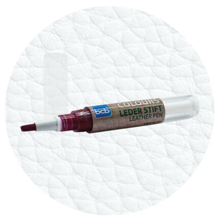 Lederstift in RAL 9016 Verkehrsweiss