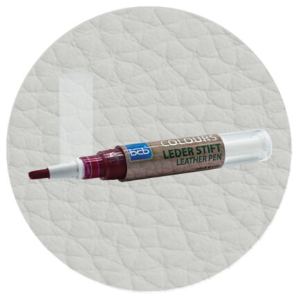 Lederstift in RAL 9018 Papyrusweiss