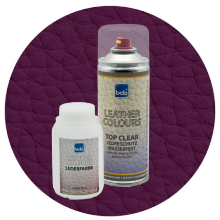 Lederfarbe 250ml mit TopClear in RAL 4007 Purpurviolett