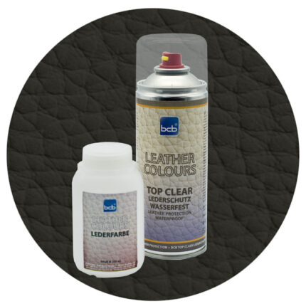 Lederfarbe 250ml mit TopClear in RAL 6008 Braungrün