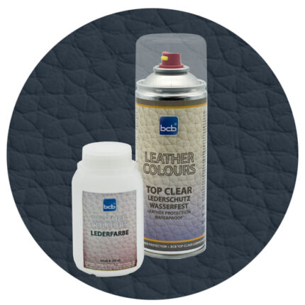 Lederfarbe 250ml mit TopClear in RAL 7016 Anthrazitgrau