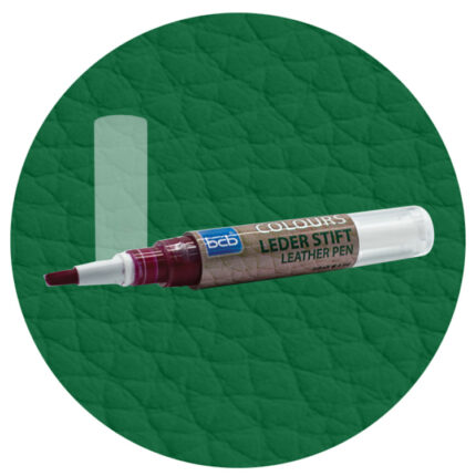 Lederstift in RAL 6026 Opalgrün