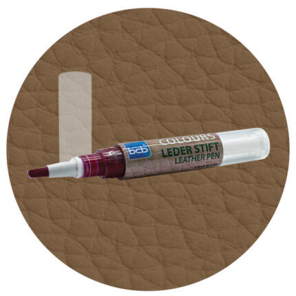 Lederstift in RAL 7008 Khakigrau