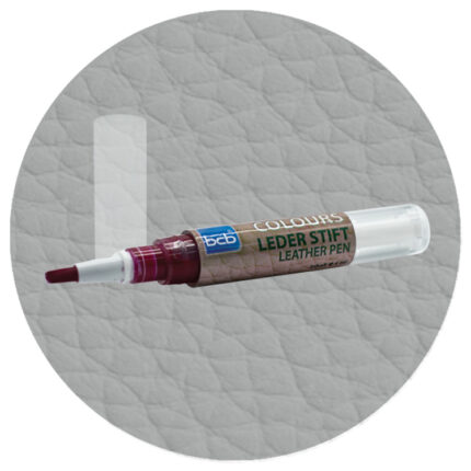 Lederstift in RAL 9006 Weissaluminium