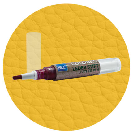 Lederstift in RAL 1012 Zitronengelb