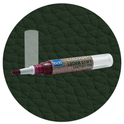 Lederstift in RAL 6007 Flaschengrün