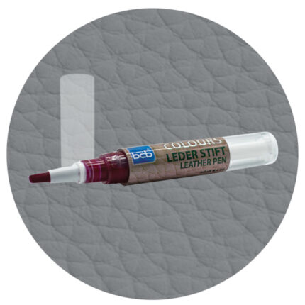Lederstift in RAL 7037 Staubgrau