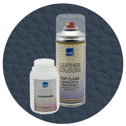 Lederfarbe 250ml mit TopClear in RAL 7024 Graphitgrau