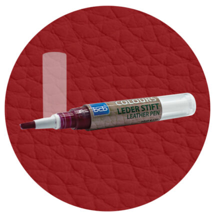 Lederstift in RAL 3011 Braunrot