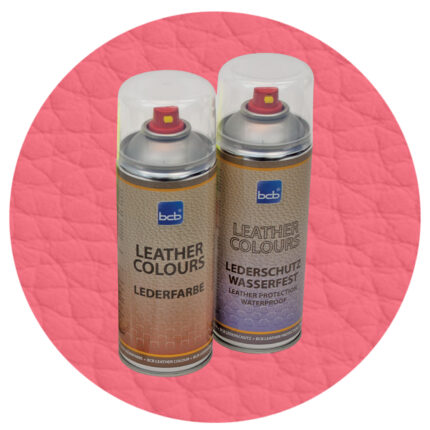 Lederspray mit TopClear in RAL 3014 Altrosa