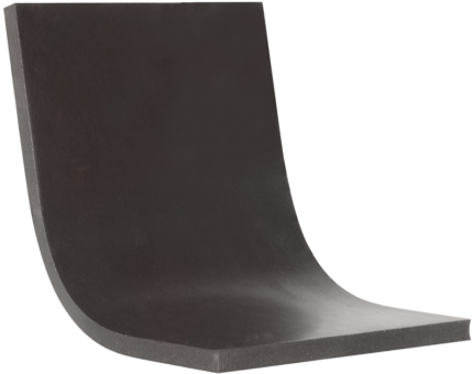 Gummispachtel elastisch Blacky 100 x 60 mm