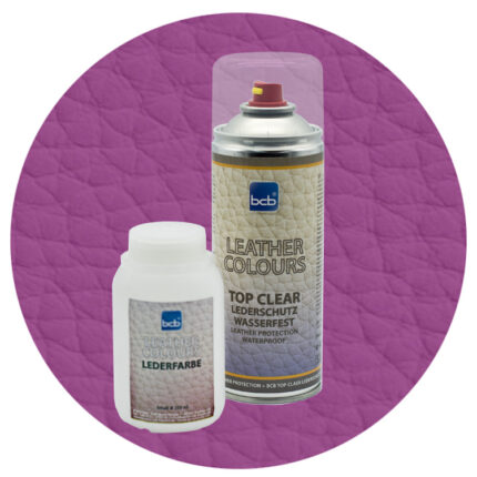 Lederfarbe 250ml mit TopClear in RAL 4001 Rotlila