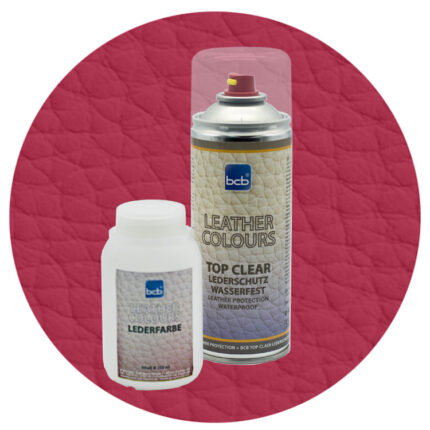 Lederfarbe 250ml mit TopClear in RAL 4002 Rotviolett