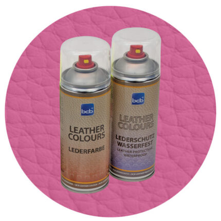 Lederspray mit TopClear in RAL 4003 Erikaviolett