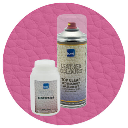 Lederfarbe 250ml mit TopClear in RAL 4003 Erikaviolett