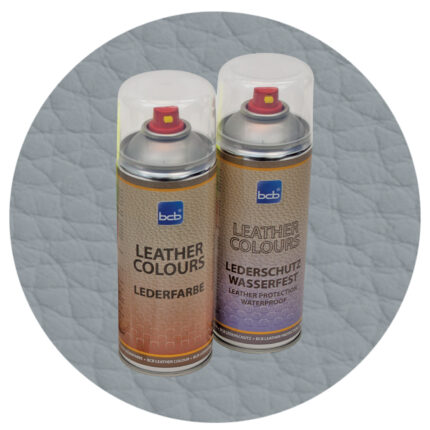 Lederspray mit TopClear in RAL 7042 Verkehrsgrau A