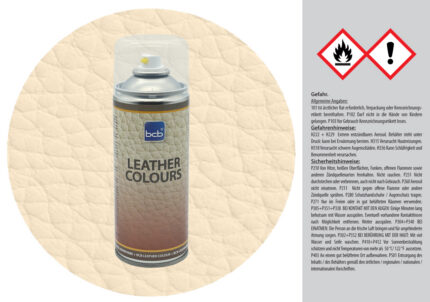 Lederspray Nachkaufartikel für RAL 1015 Hellelfenbein