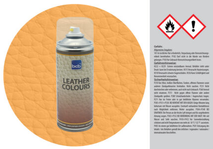 Lederspray Nachkaufartikel für RAL 1017 Safrangelb