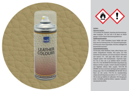 Lederspray Nachkaufartikel für RAL 1020 Olivgelb