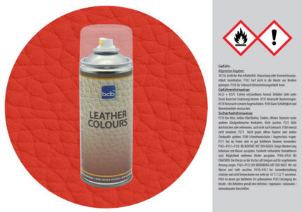 Lederspray Nachkaufartikel für RAL 2001 Rotorange
