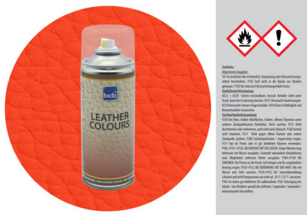 Lederspray Nachkaufartikel für RAL 2004 Reinorange