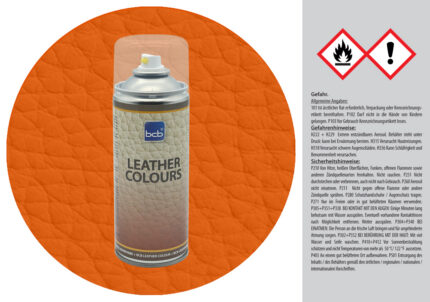 Lederspray Nachkaufartikel für RAL 2009 Verkehrsorange