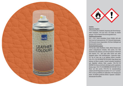 Lederspray Nachkaufartikel für RAL 2010 Signalorange