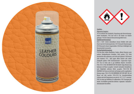 Lederspray Nachkaufartikel für RAL 2011 Tieforange