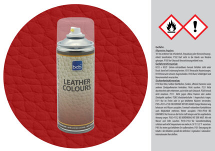 Lederspray Nachkaufartikel für RAL 3003 Rubinrot
