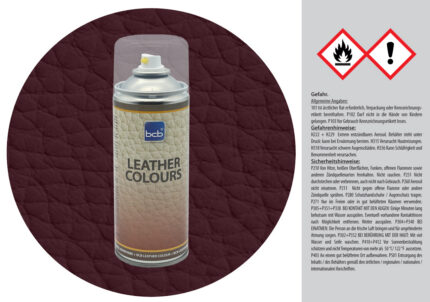 Lederspray Nachkaufartikel für RAL 3007 Schwarzrot