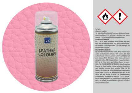 Lederspray Nachkaufartikel für RAL 3015 Hellrosa