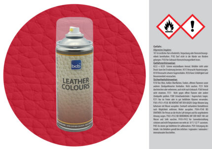 Lederspray Nachkaufartikel für RAL 3031 Orientrot