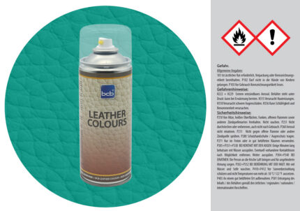 Lederspray Nachkaufartikel für RAL 5018 Türkisblau