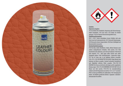 Lederspray Nachkaufartikel für RAL 8023 Orangebraun