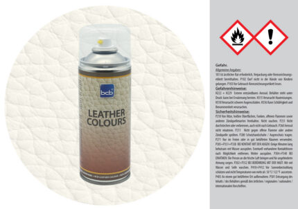 Lederspray Nachkaufartikel für RAL 9001 Cremeweiss