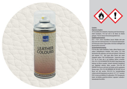 Lederspray Nachkaufartikel für RAL 9002 Grauweiss