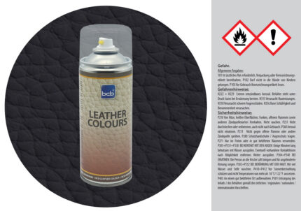 Lederspray Nachkaufartikel für RAL 9004 Signalschwarz