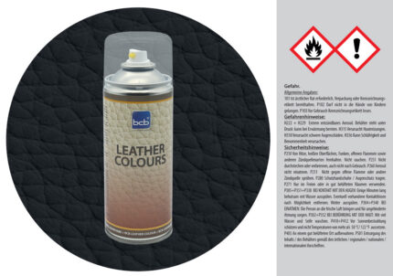 Lederspray Nachkaufartikel für RAL 9017 Verkehrsschwarz