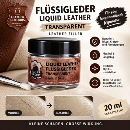 Flüssigleder Leather Filler transp. 20ml